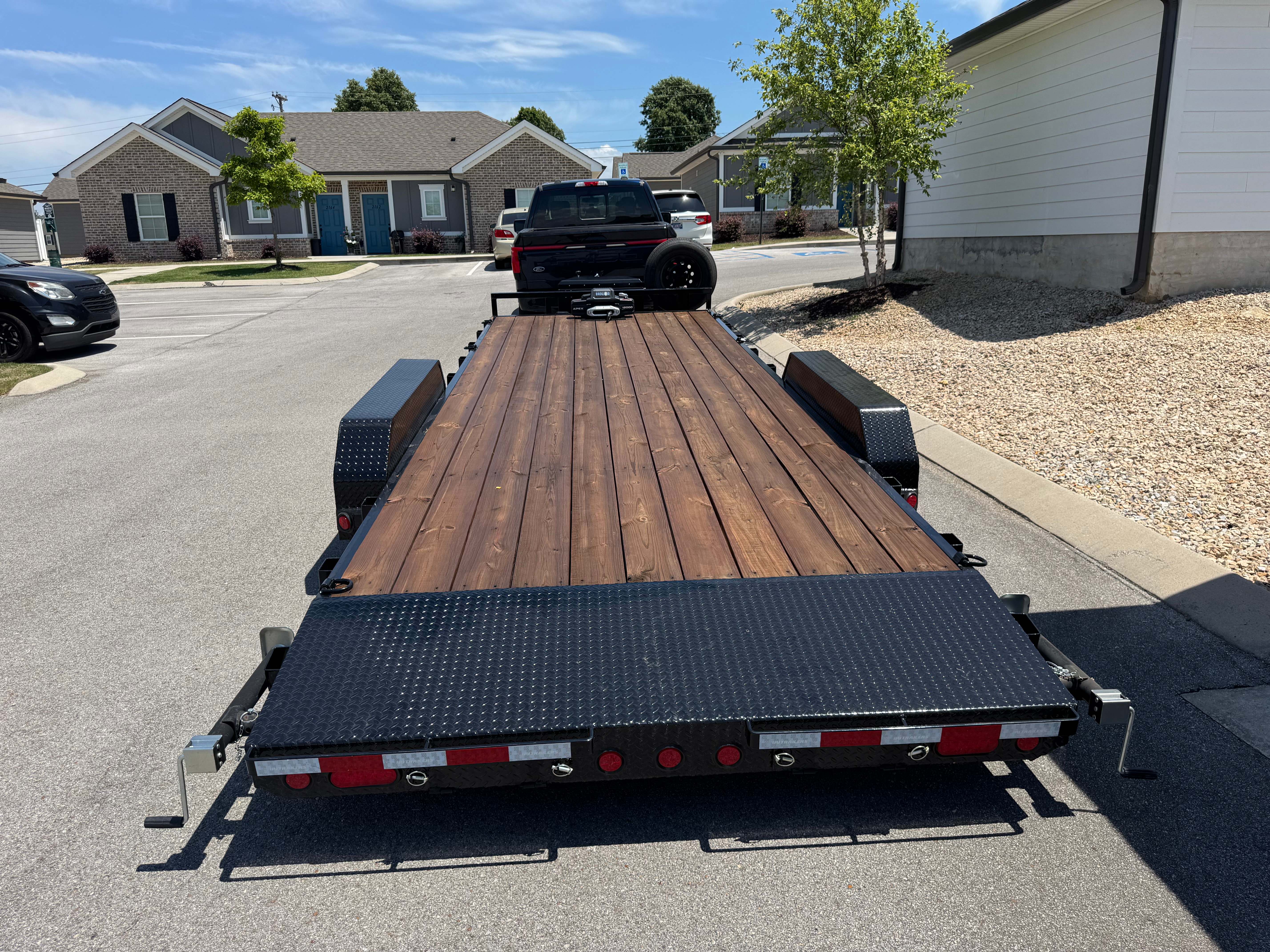 22ft Car Hauler Flatbed Trailer - Image 1